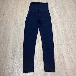 A:glow maternity leggings blue small